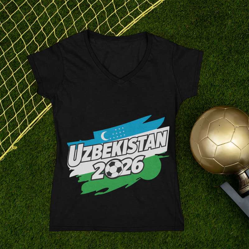 ⚽🇺🇿 Uzbekistan 2026 – Soccer Graphic Design DTF Transfer FT1206