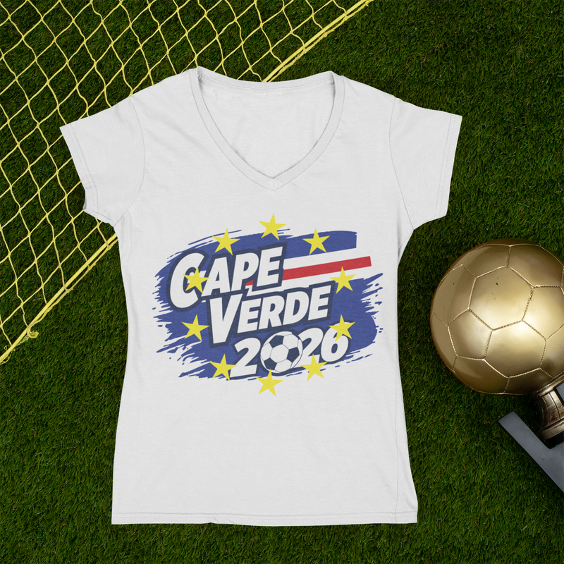 ⚽🔥 Cape Verde 2026 –Soccer Fan Style  DTF Transfer FT1190