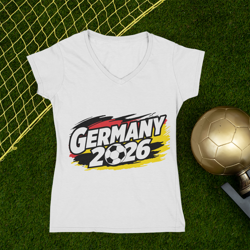 ⚽🔥 Germany 2026 – Soccer Fan Style  DTF Transfer FT1198