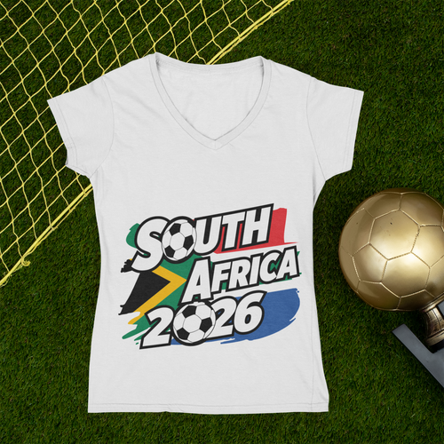 ⚽🔥 South Africa 2026 – Soccer Fan Style  DTF Transfer FT1199