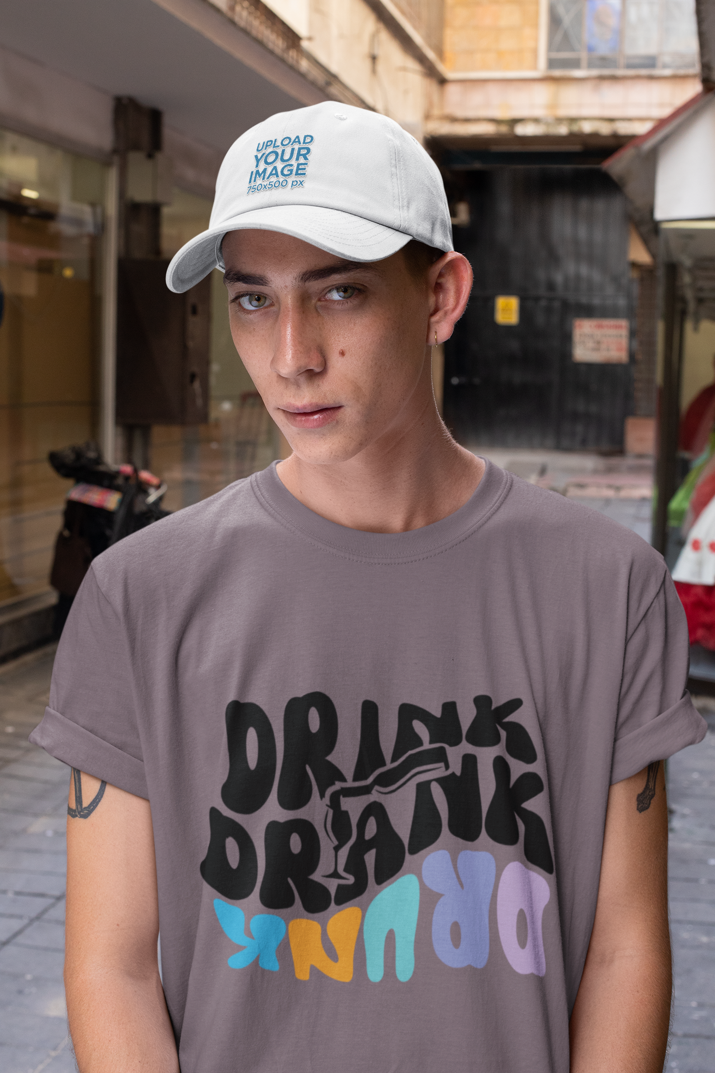 🍹 Drink • Drank • Drunk in Black DTF Transfer FT444