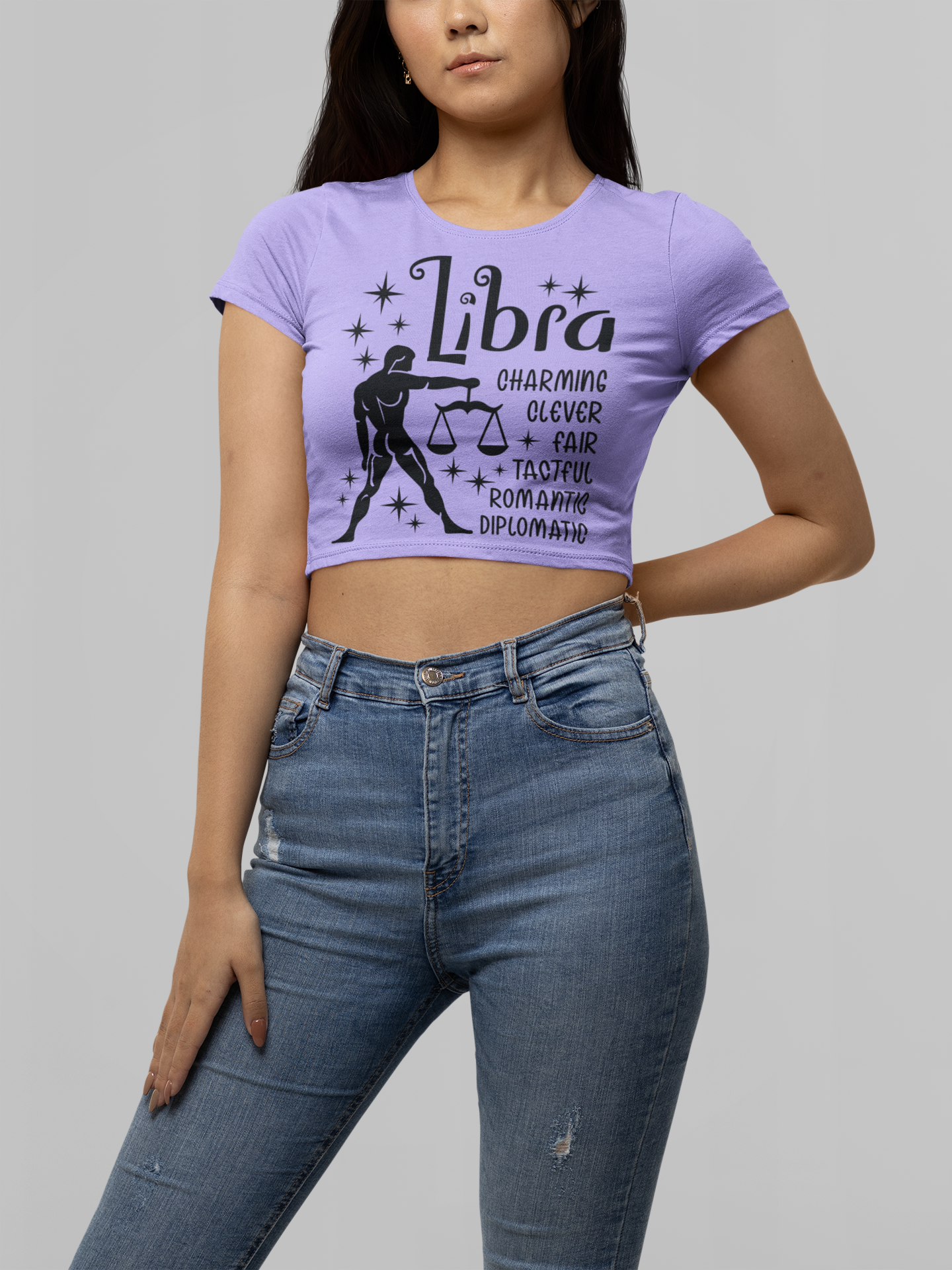 ♎⚖️ Libra Zodiac – Balance & Harmony DTF Transfer FT889