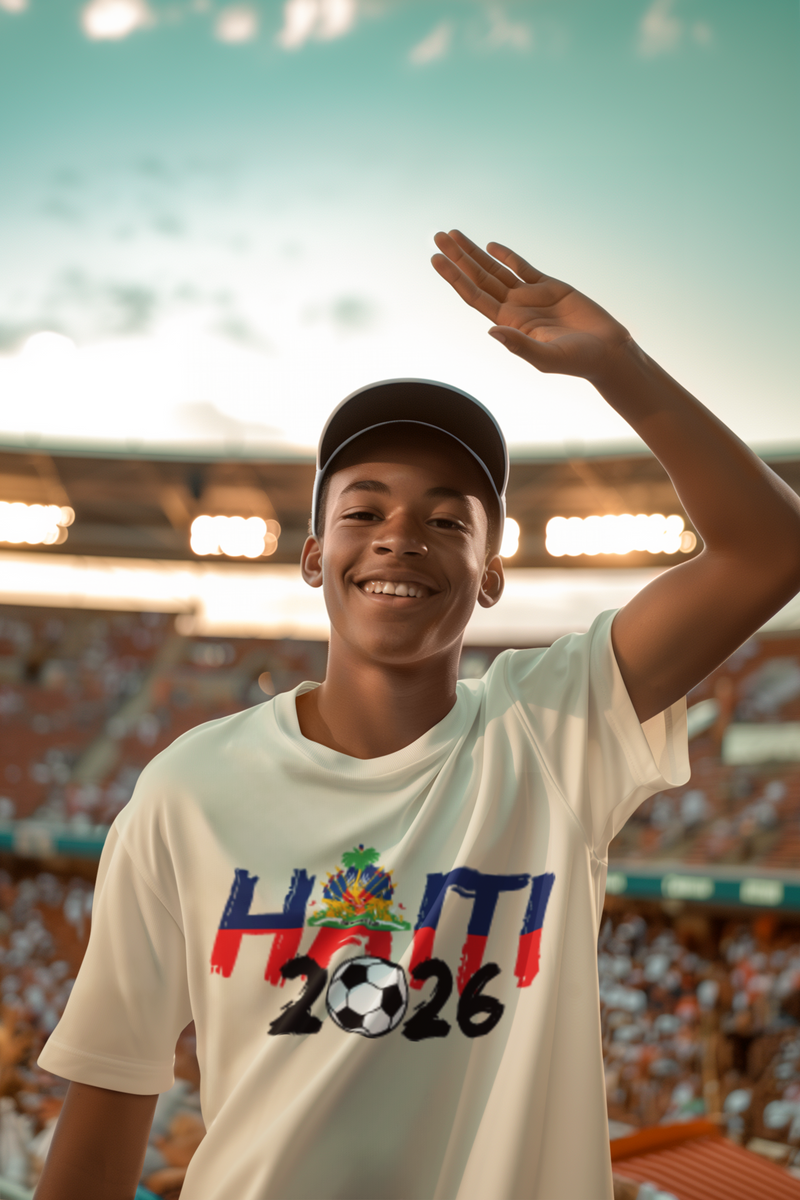 🇭🇹⚽ HAITI 2026 – National Football Pride | DTF Transfer FT1075