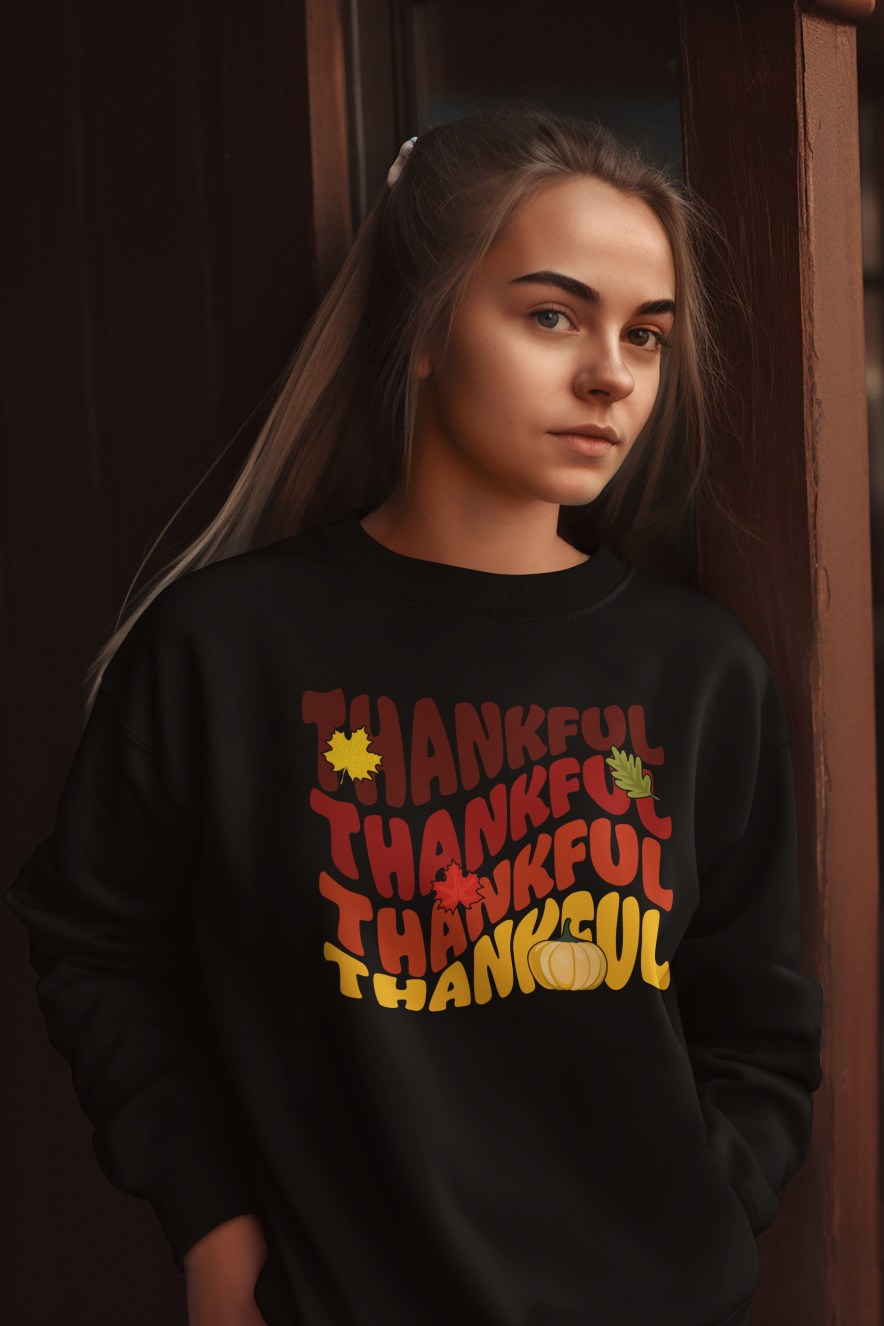 🍂 Thankful Fall Gradient Design DTF Transfer FT418
