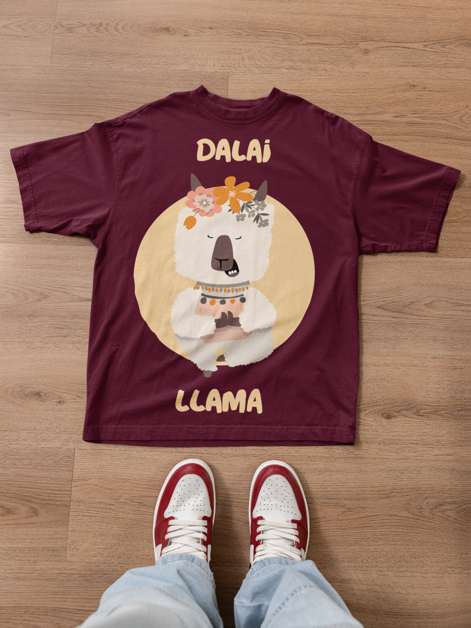 🦙🌸 Dalai LLama | Cute Zen Humor DTF Transfer FT854