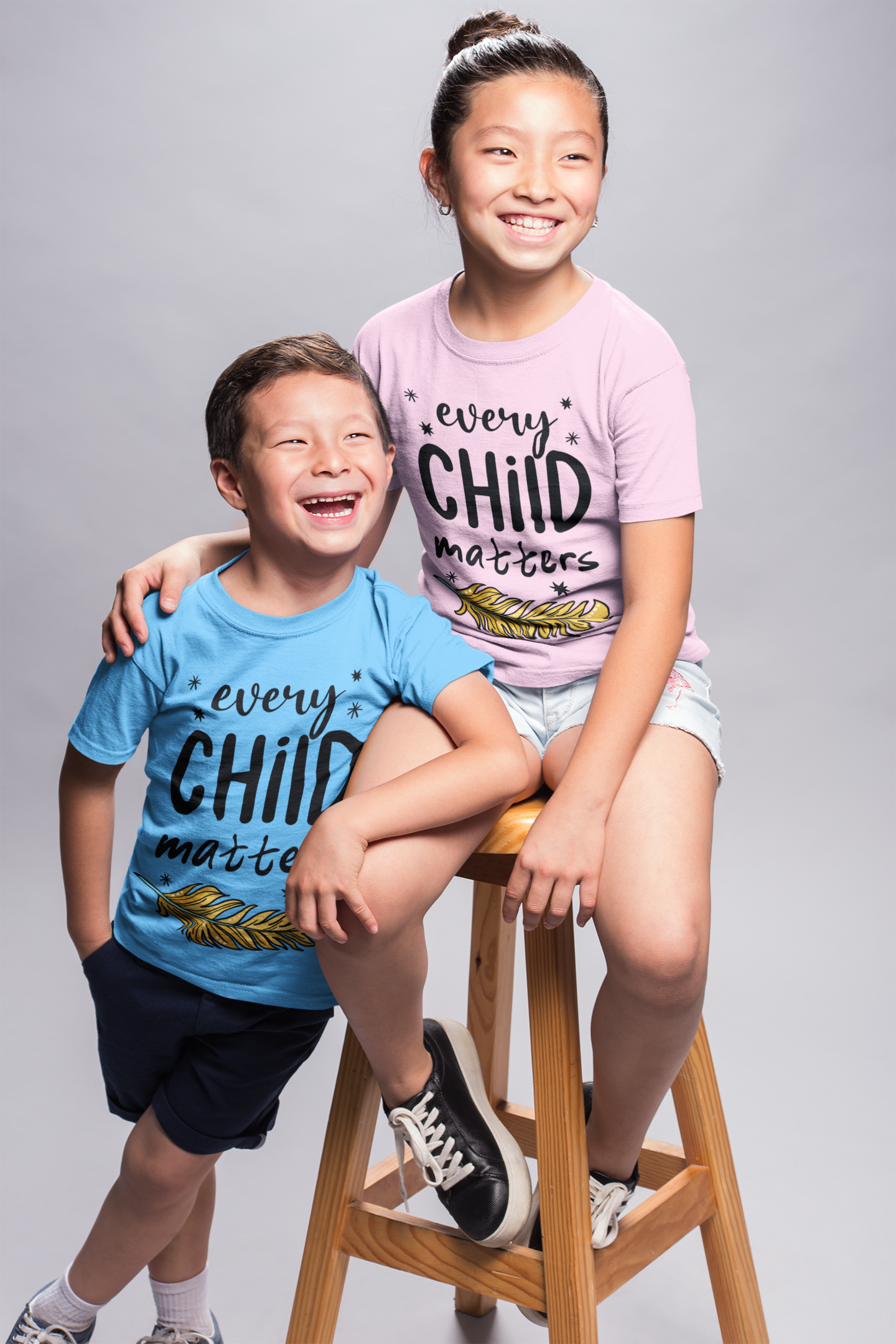 💗 Every Child Matters – Yellow Wing Statement | DTF Transfer FT979