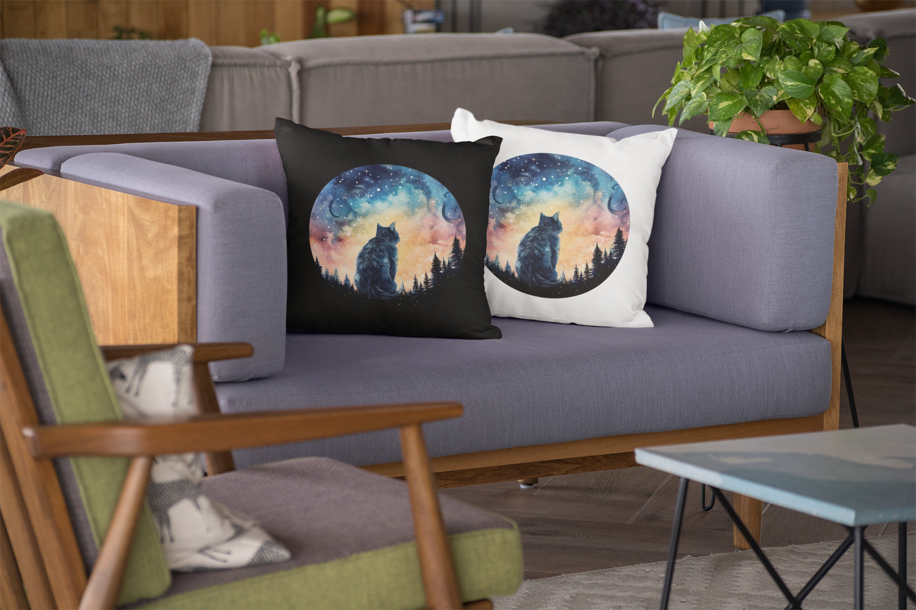 🐈💭 The Overthinking Cat Design DTF Transfer FT229