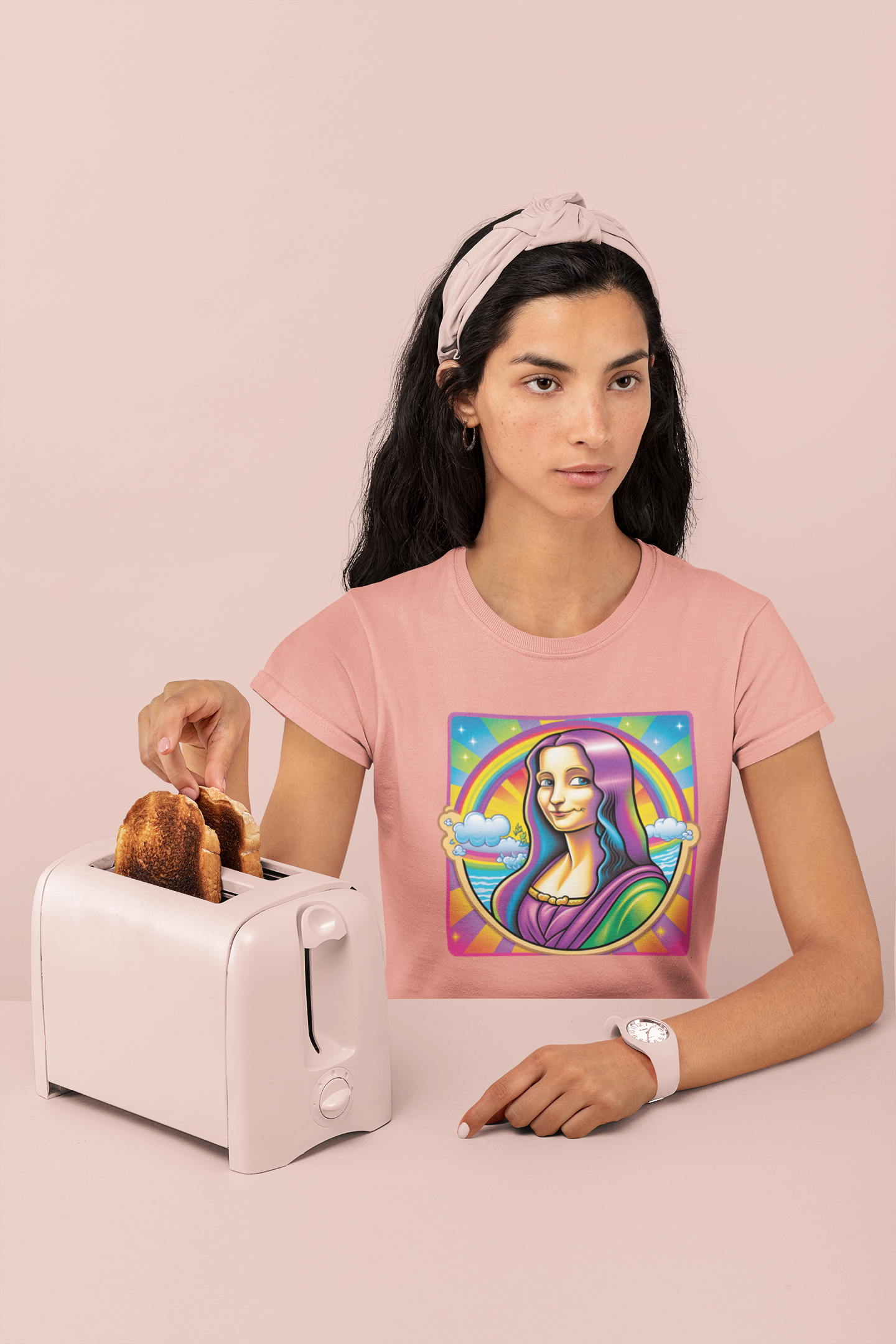 🖼️ Mona Lisa DTF Transfer  FT172