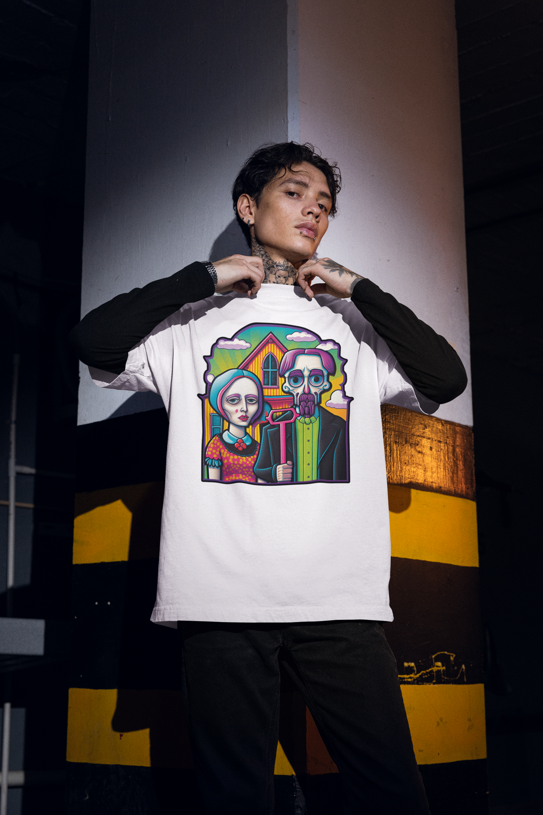 🌾 American Gothic DTF Transfer | DTF Transfer Canada  FT170