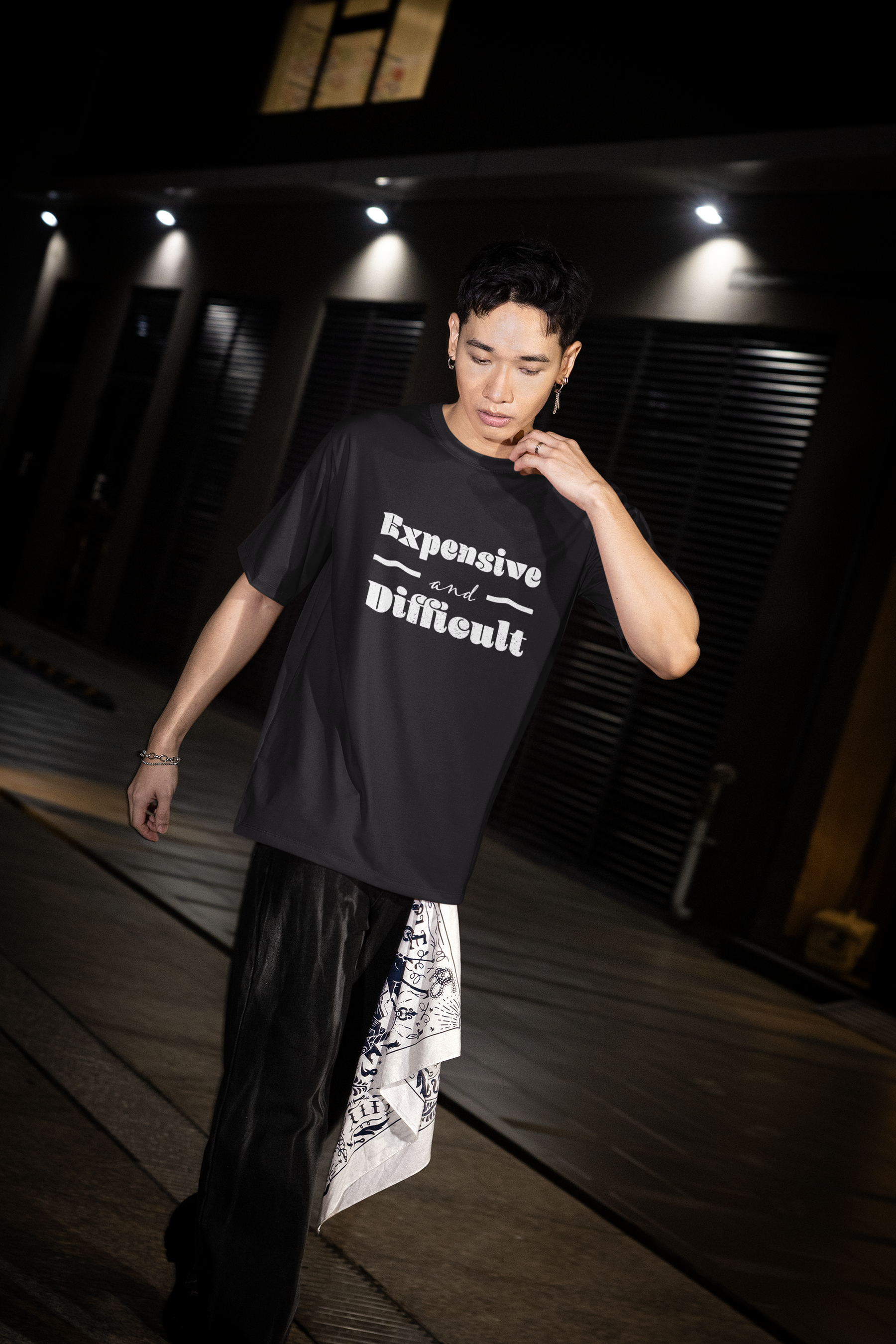 💅 "Expensive & Difficult" Design DTF Transfer FT329