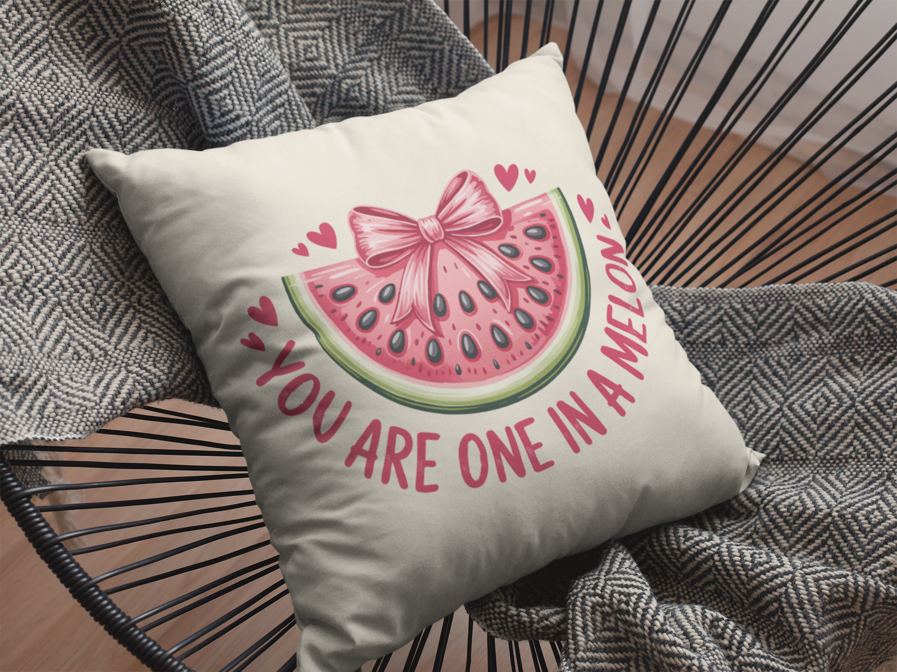 🍉💖 You Are One in a Melon – Valentine’s Day Cute Fruit Love | DTF Transfer FT1136