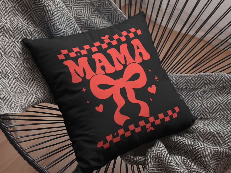 💝🎀 MAMA – Valentine’s Day Love Bow | DTF Transfer FT1130