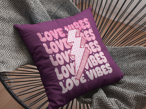 💖⚡ LOVE VIBES – Valentine’s Day | DTF Transfer FT1082