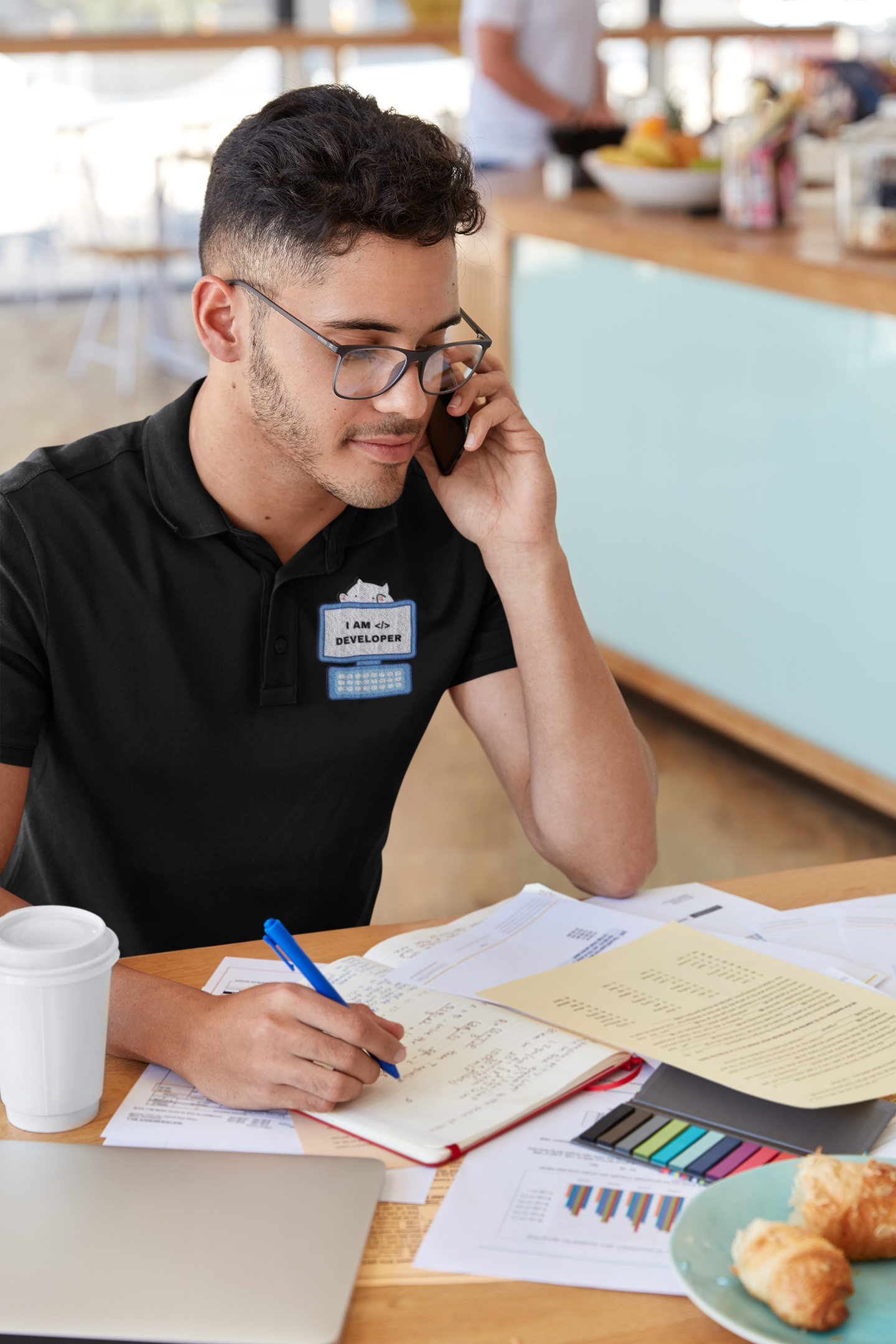 💻☕ I Am Developer Design DTF Transfer FT295