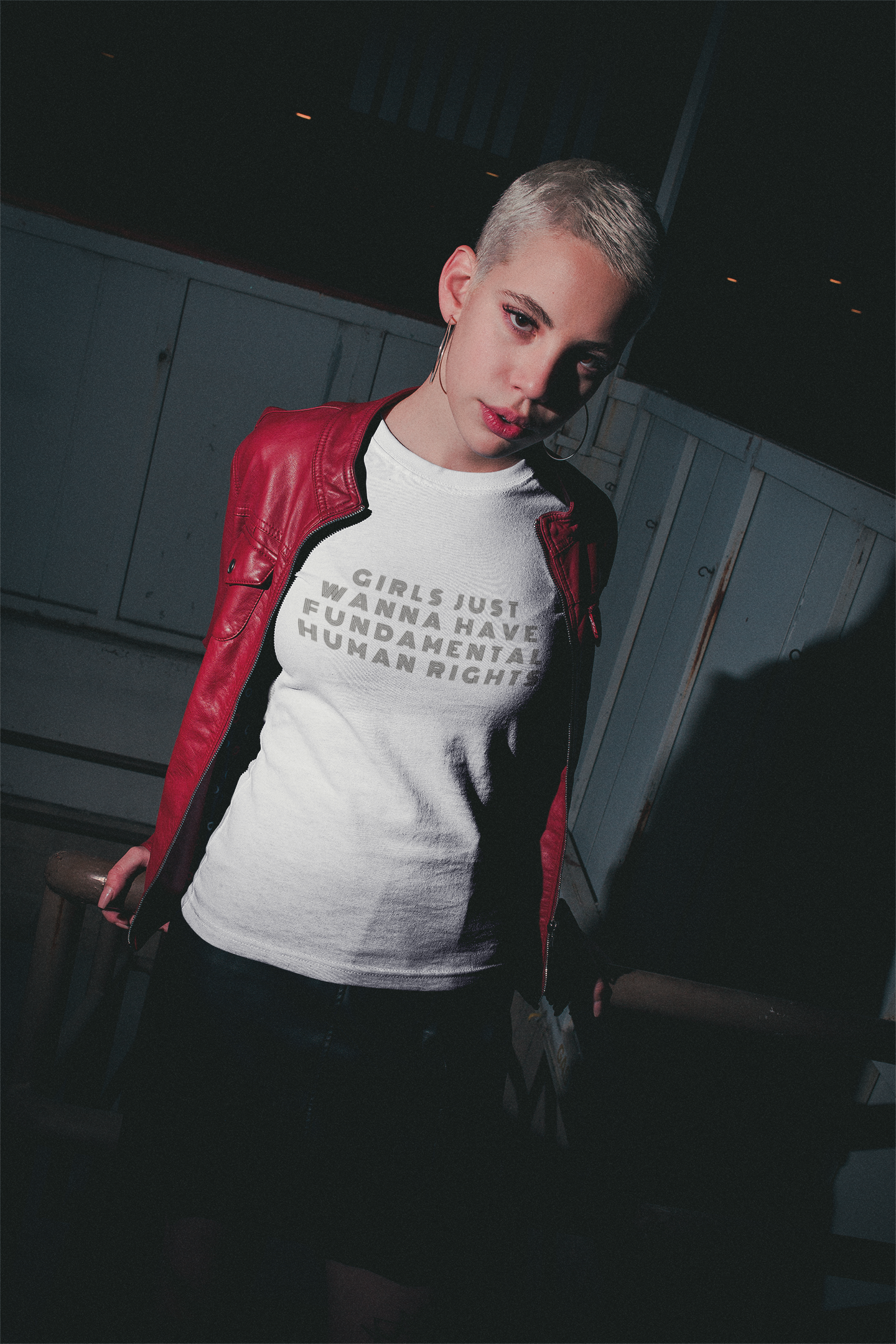 💅 Girls Just Wanna Have Fundamental Human Rights - Black Font | DTF Transfer FT667