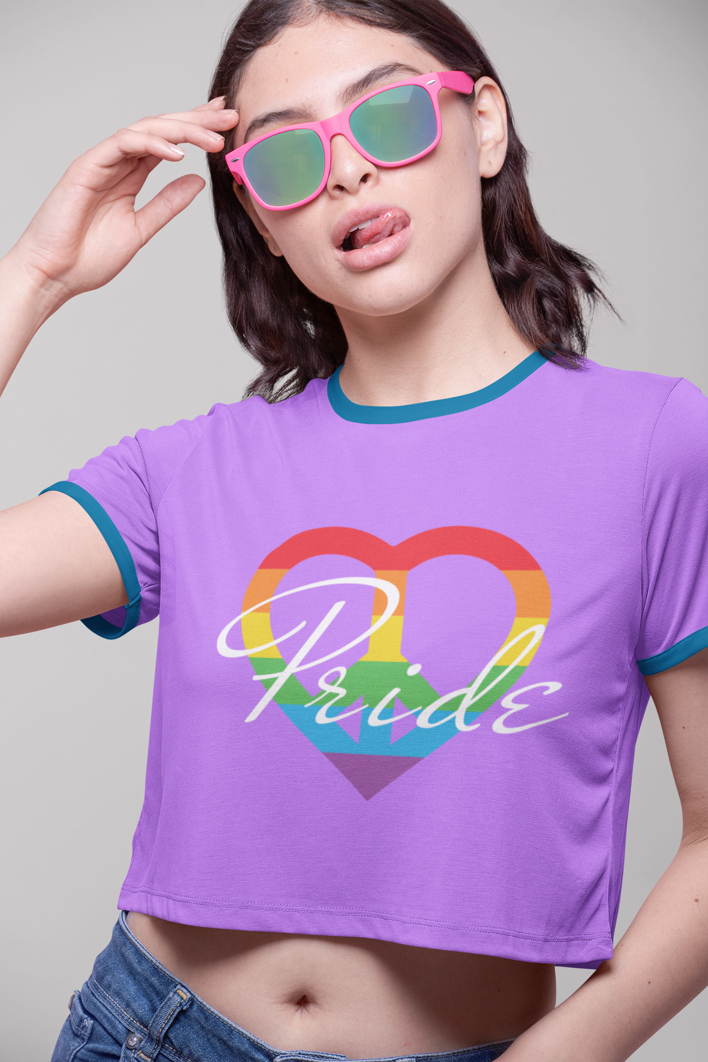 🏳️🌈 Pride | Rainbow Heart DTF Transfer FT695