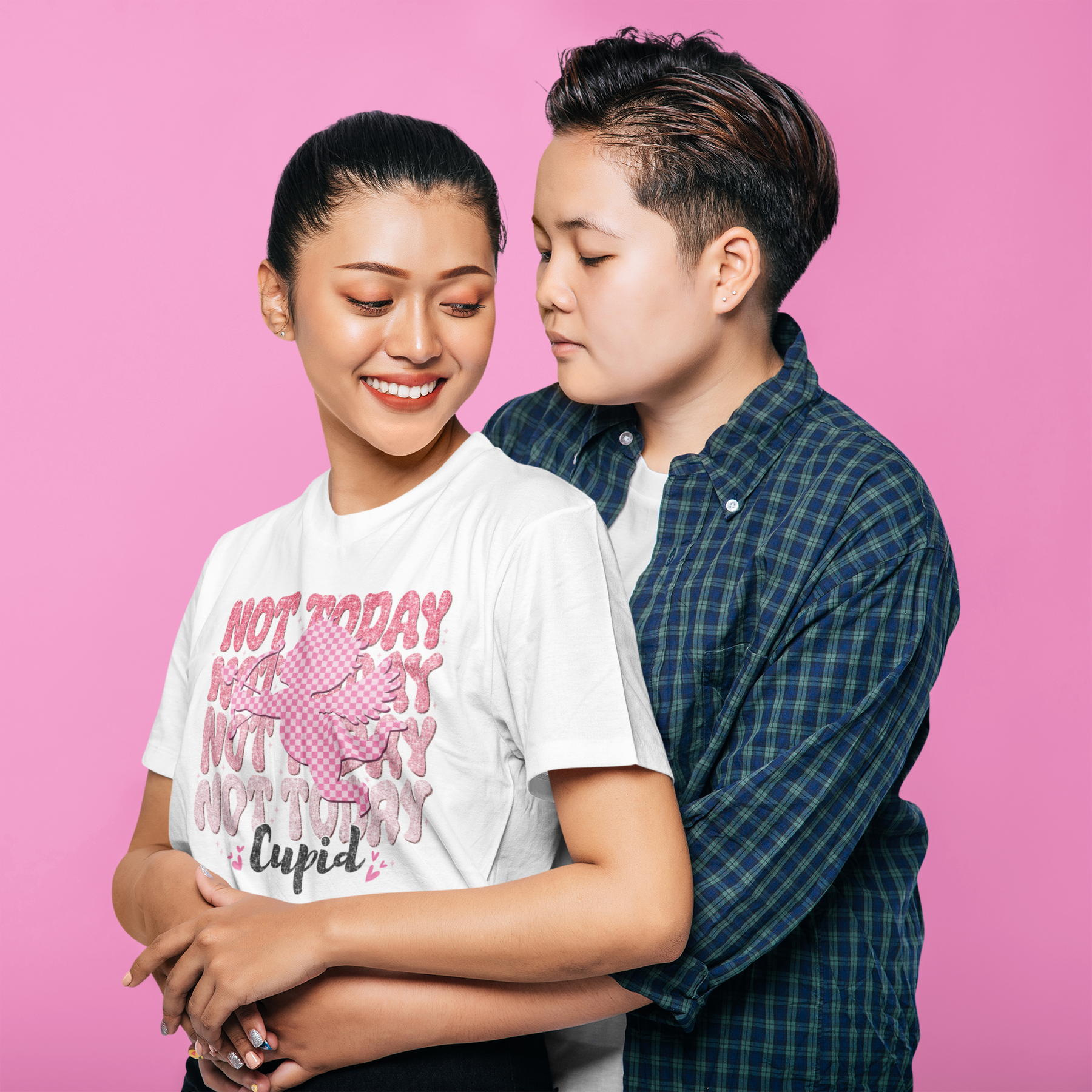 💘🏹 Not Today, Not Tomorrow, Not Ever – CUPID | DTF Transfer FT1084