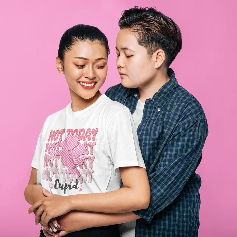 💘🏹 Not Today, Not Tomorrow, Not Ever – CUPID | DTF Transfer FT1084