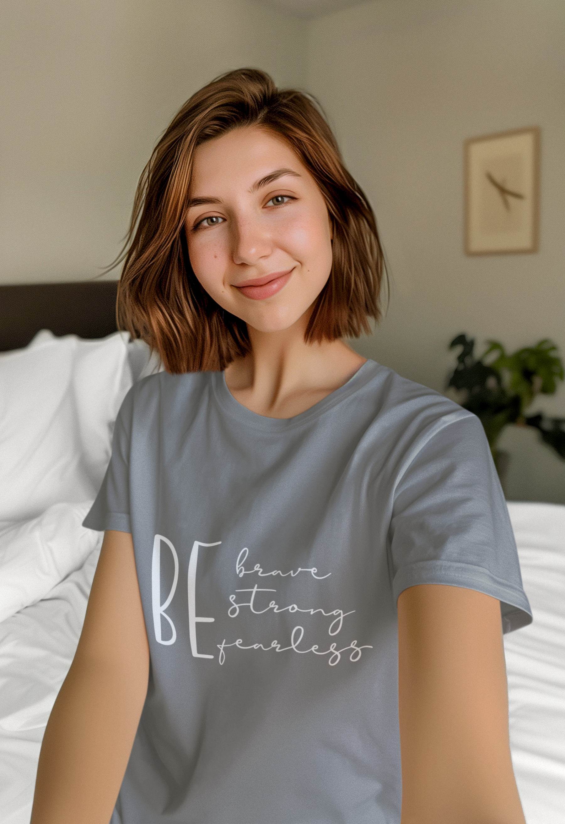 🤍 Be Brave, Strong & Fearless  | Statement DTF Transfer FT819