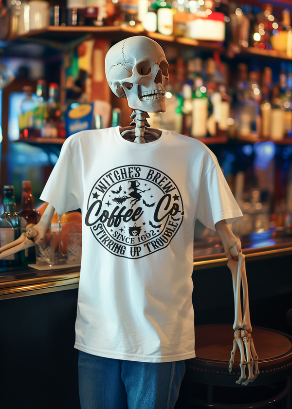 🎃 Halloween Coffee Co Withces Brew DTF Transfer  FT224