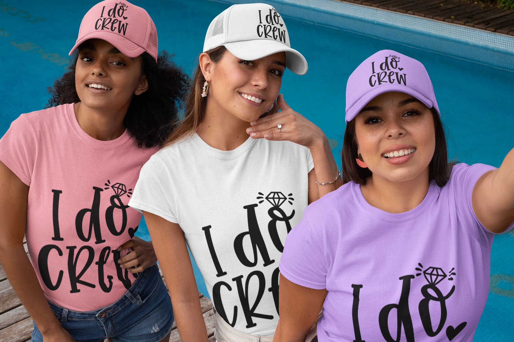 💎✨ I Do Crew | Diamond Shine DTF Transfer FT737
