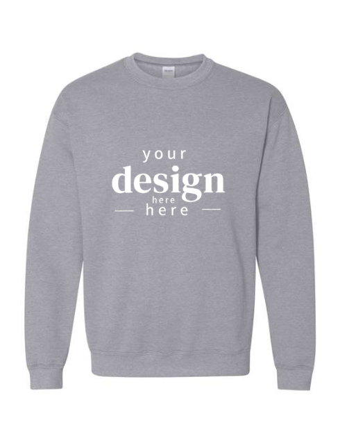 Custom Gildan 18000 Unisex Heavy Blend Crewneck Sweatshirt