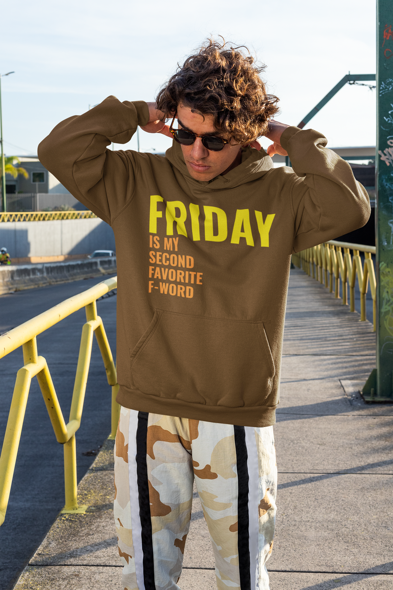 🖤 FRIDAY Is My Second Favorite F-Word | Bold Humor DTF Transfer FT838