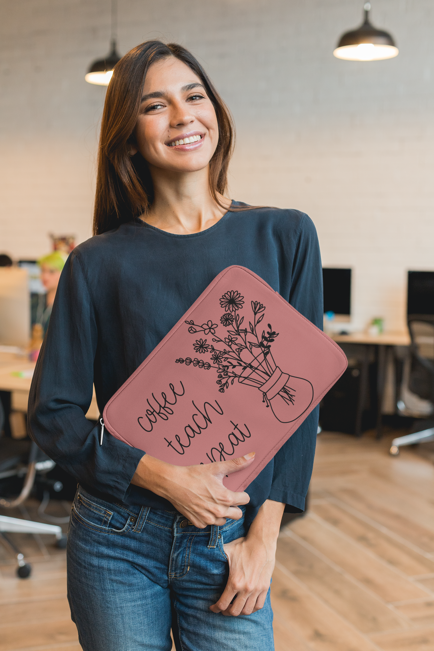 🖤☕ Coffee Teach Repeat - Black Edition | DTF Transfer FT936