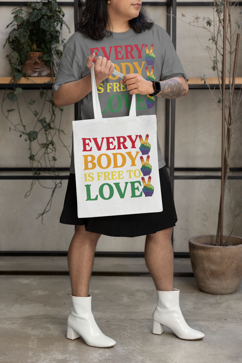 🌈💖 Everybody Is Free to Love DTF Transfer FT191