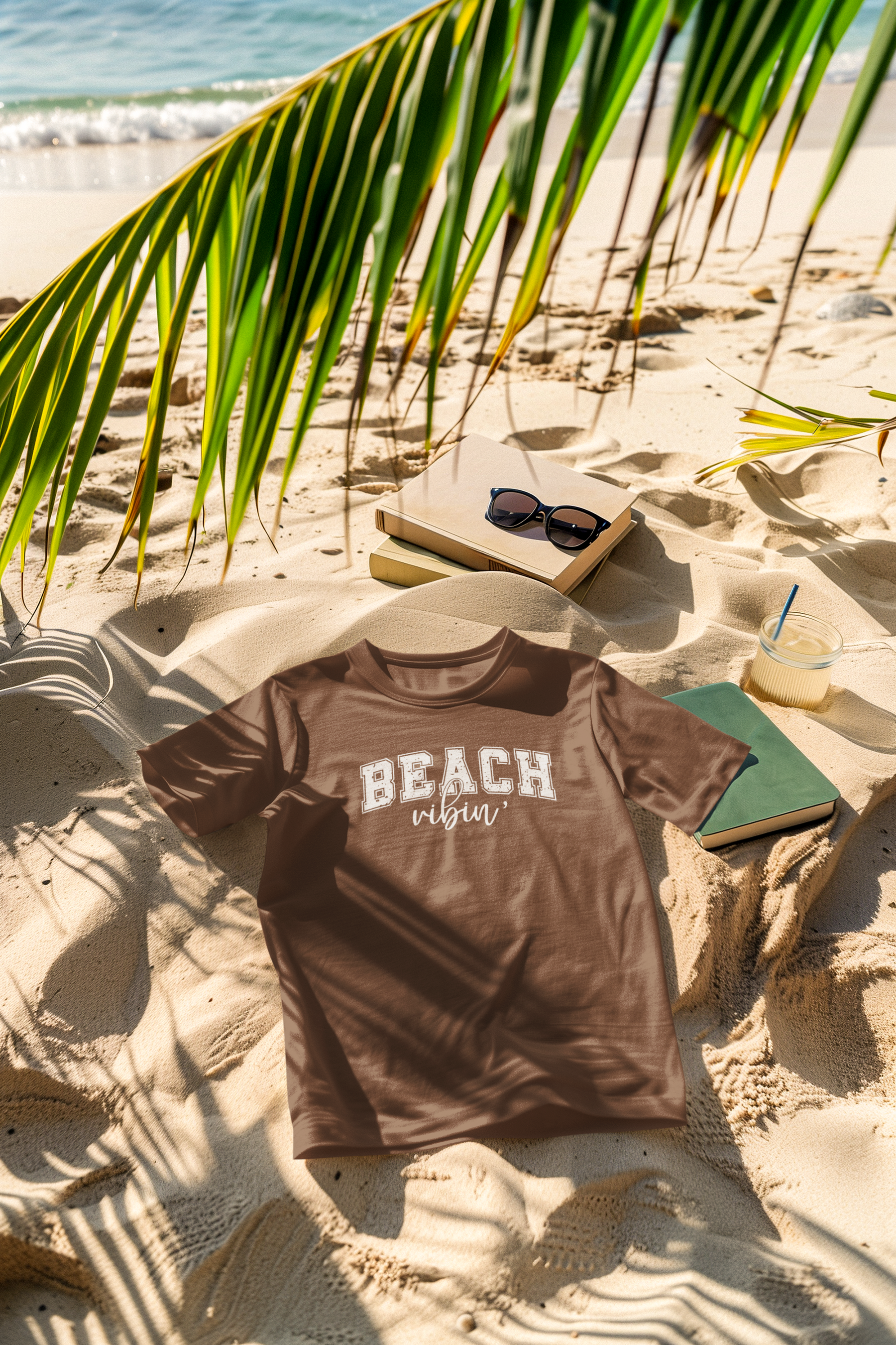 🌴🌊 Beach Ribin 2 Design DTF Transfer FT236