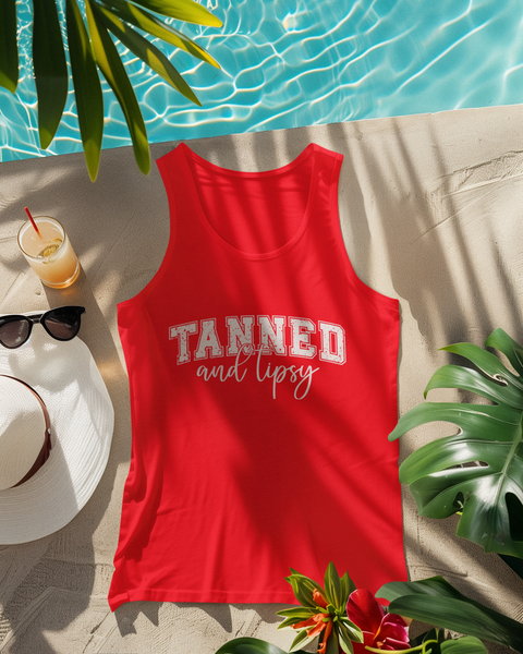 💋 Tanned & Lipsy  DTF Transfer FT245