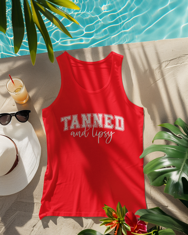 💋 Tanned & Lipsy  DTF Transfer FT245