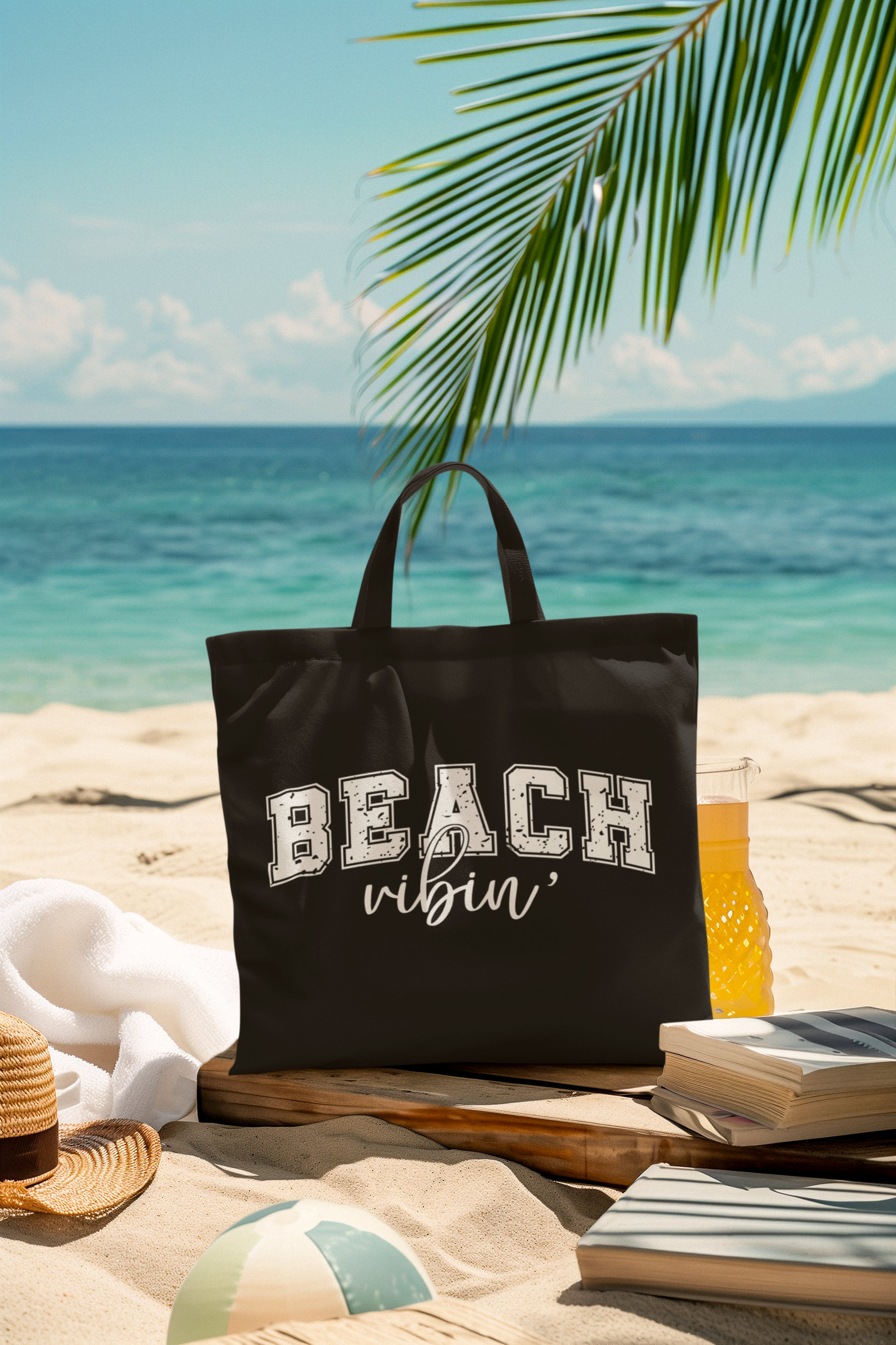 🌴🌊 Beach Ribin 2 Design DTF Transfer FT236
