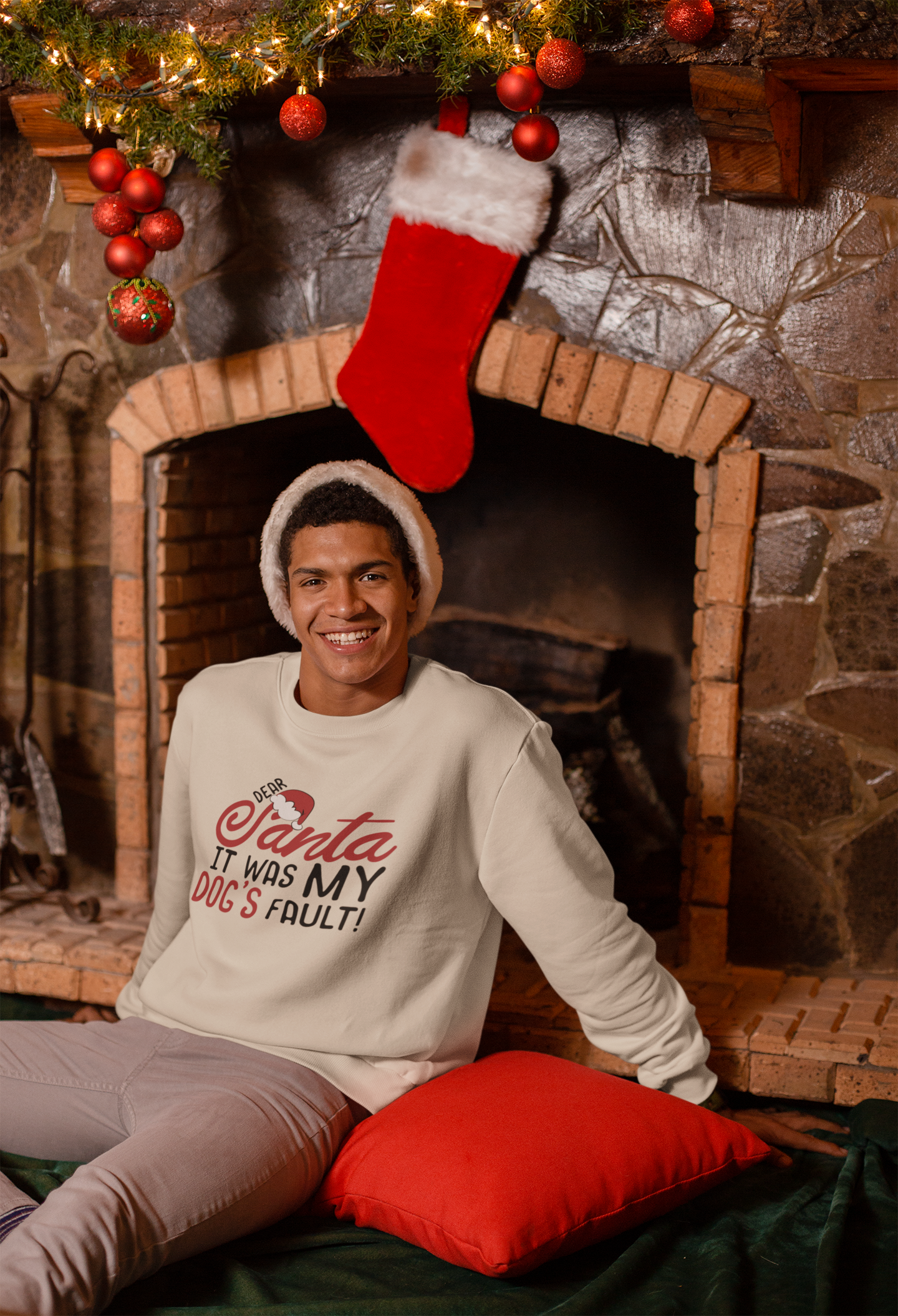 🎅🐾 “Funny Christmas Pet Lover Design” DTF Transfer FT567