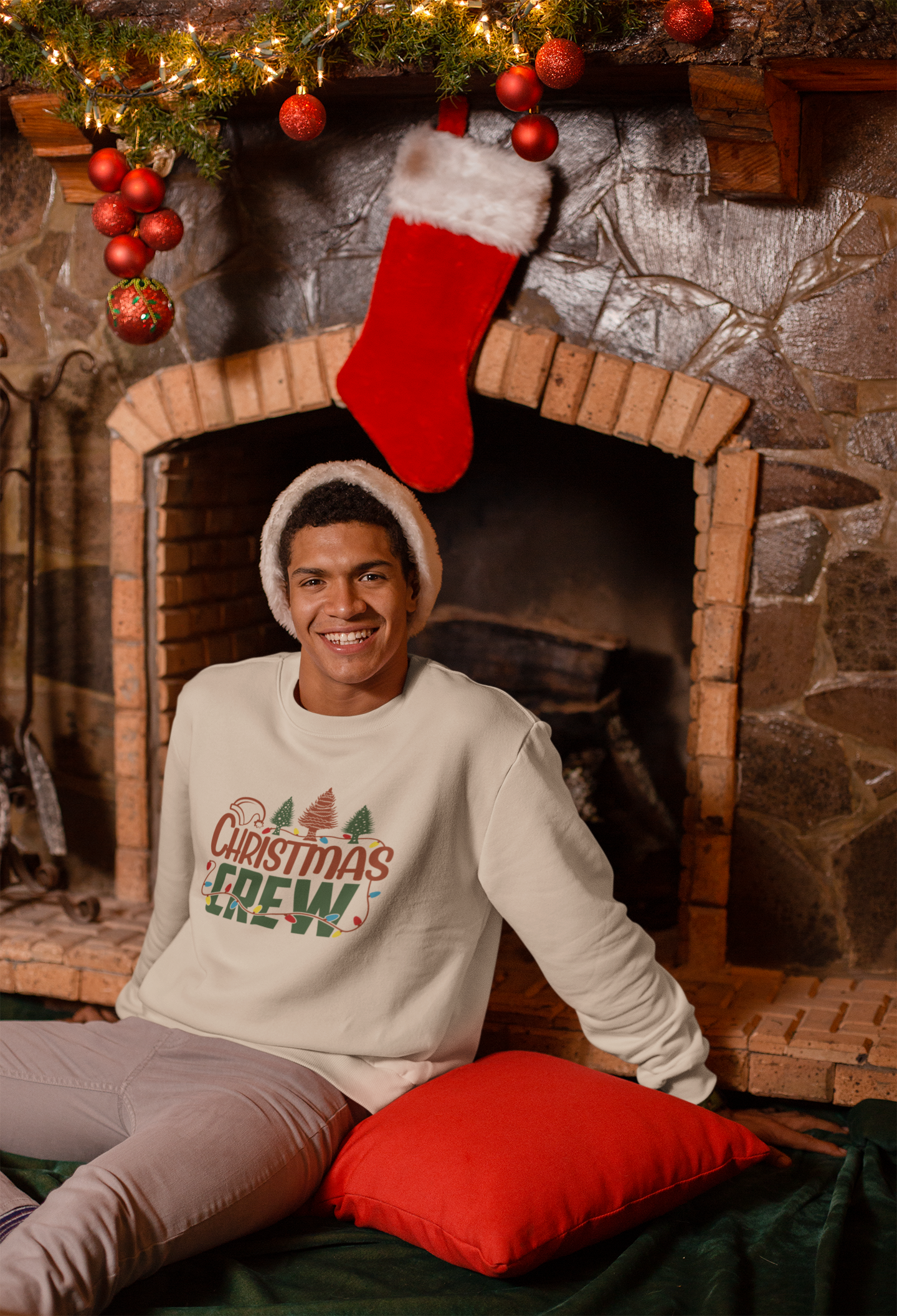 🎄✨ “Christmas Crew DTF Transfer” DTF Transfer FT568