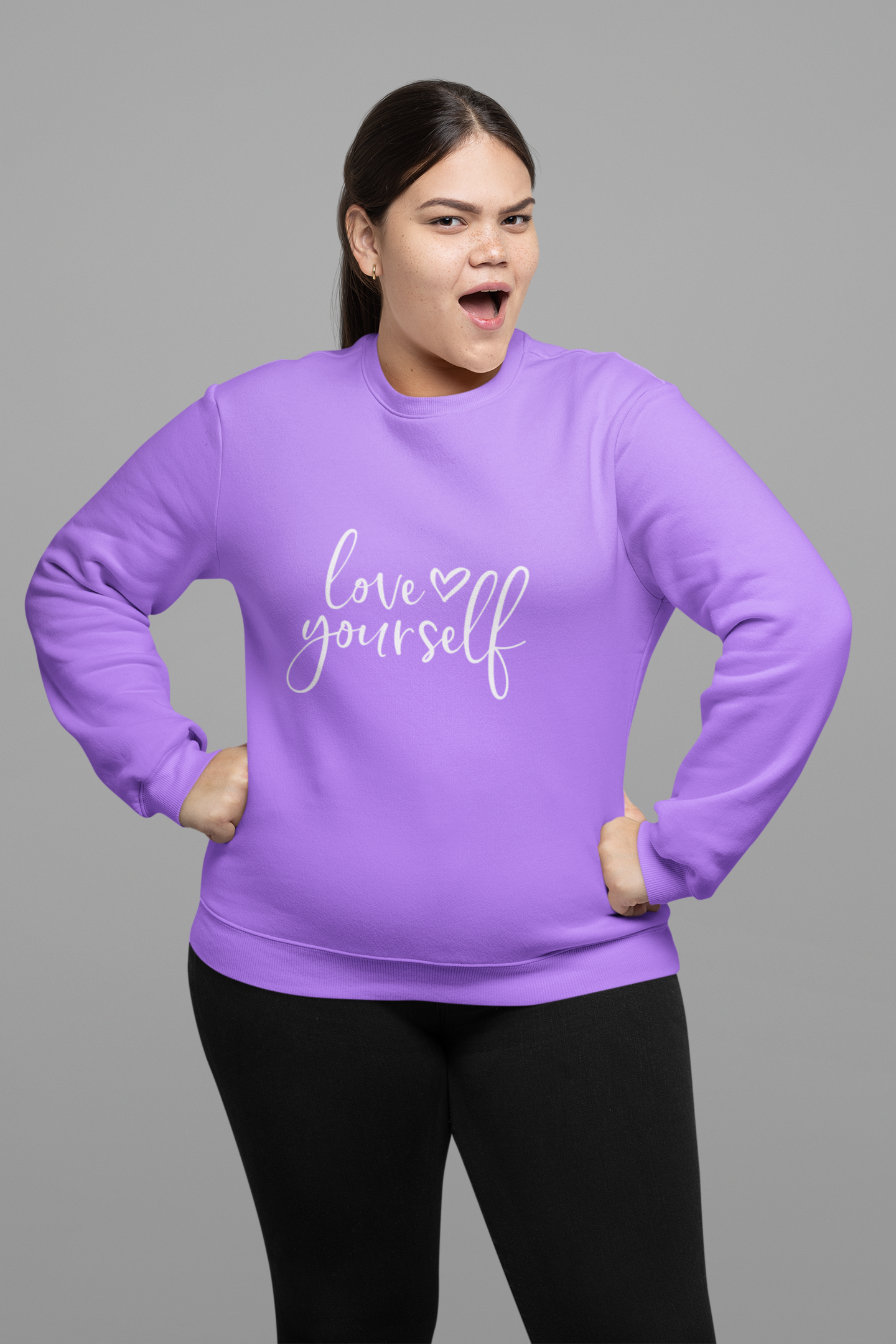 🤍 Love Yourself – Handwritten Script DTF Transfer FT809