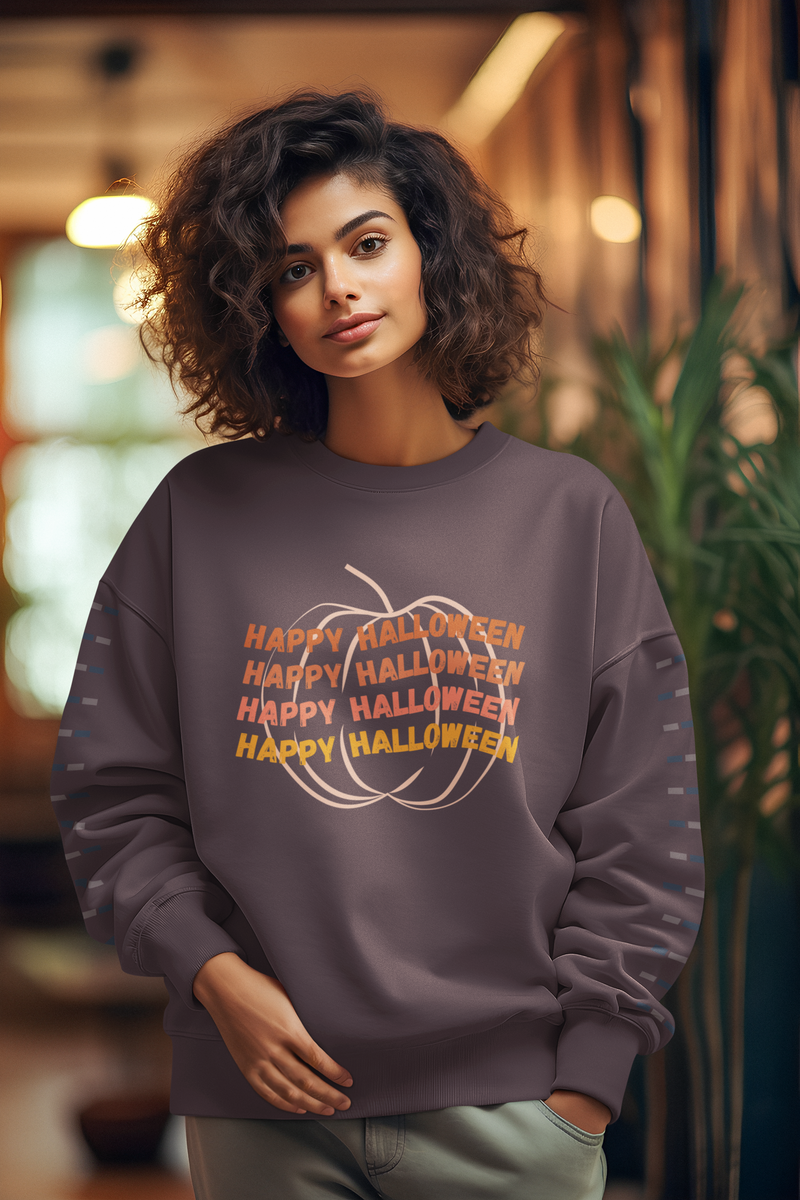 🎃 Happy Halloween Warm Fall Colors DTF Transfer FT550