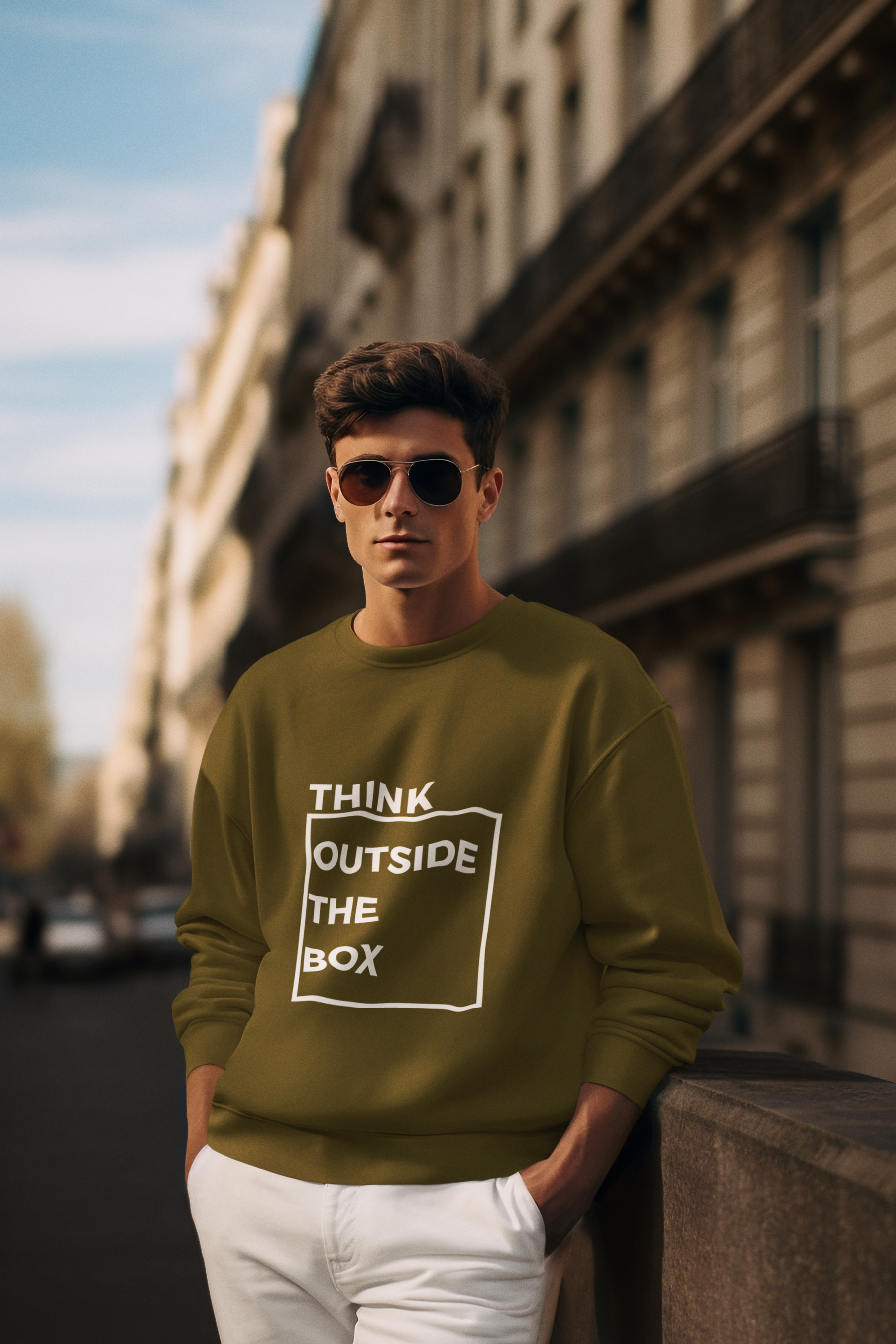 🧠✨ “Think Outside the Box”  DTF Transfer FT532