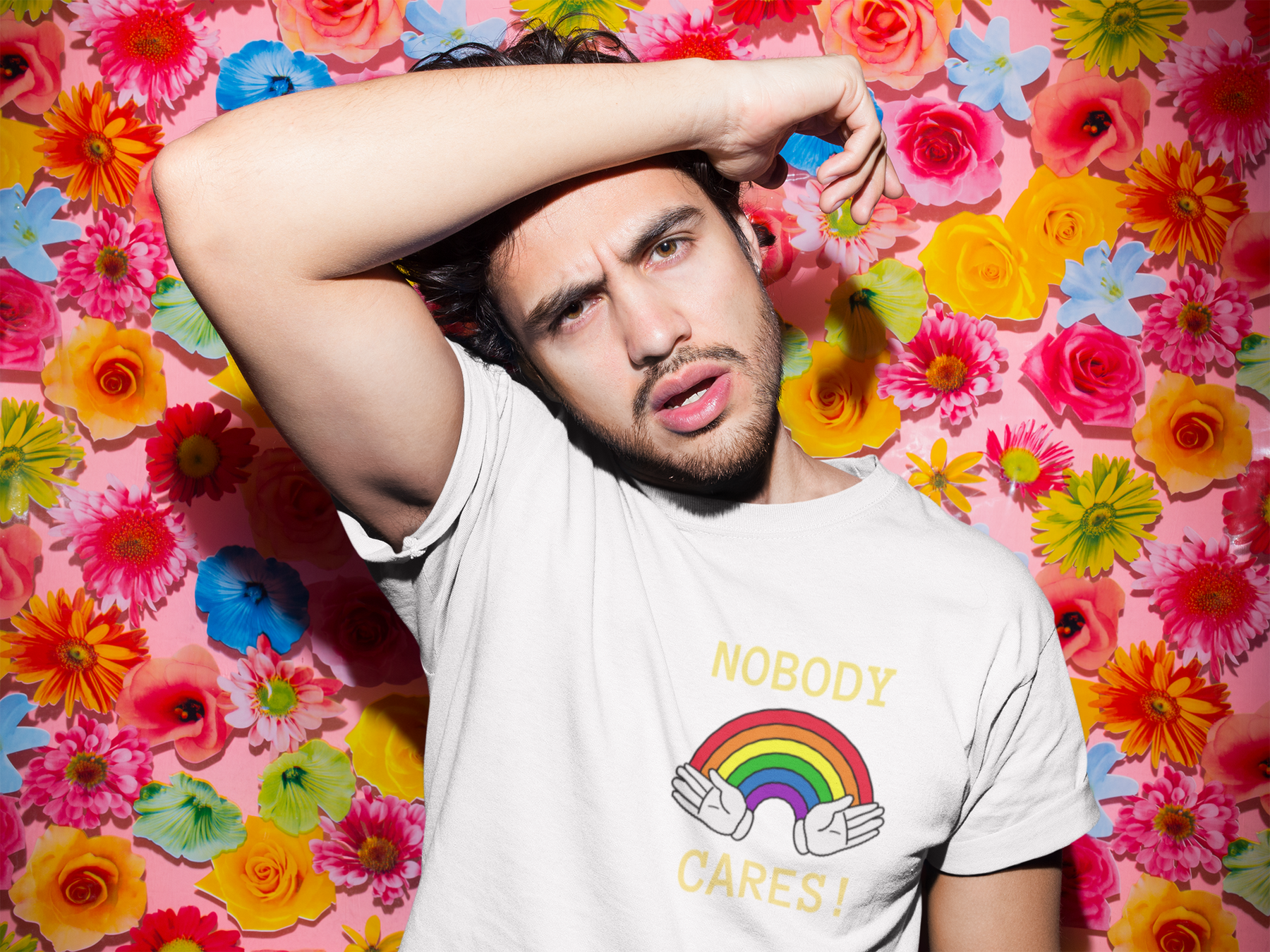 🙌🌈 NOBODY CARES! | Bold Attitude DTF Transfer FT843