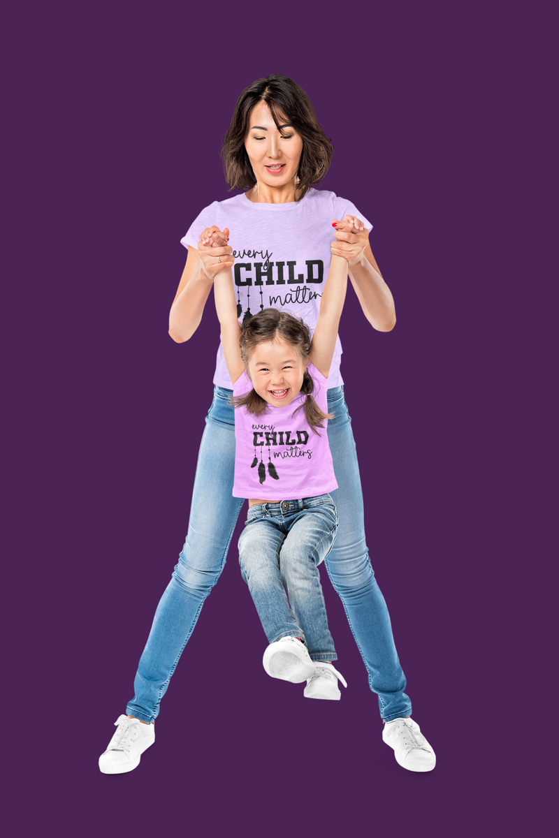 🧡 Every Child Matters – Bold Feather Typography | DTF Transfer FT967