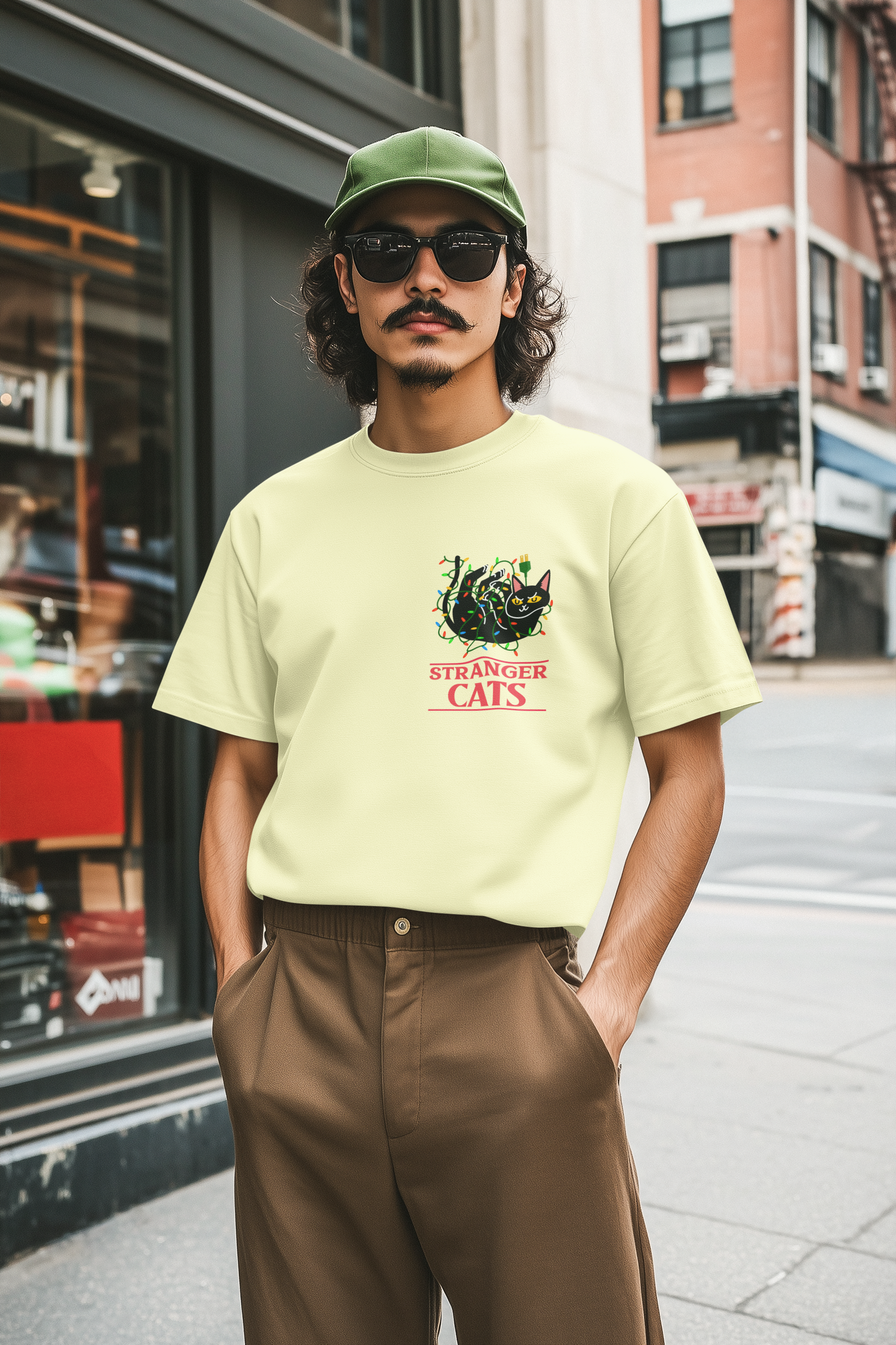 🎄🐈 Stranger Cats – Bold Holiday Chaos | DTF Transfer FT664