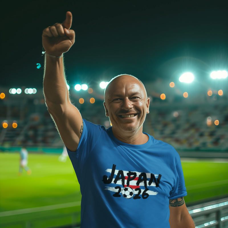 🇯🇵⚽ JAPAN 2026 – National Pride Football | DTF Transfer FT1072