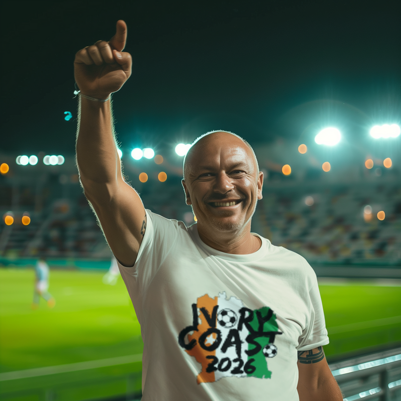 🇨🇮⚽ IVORY COAST 2026 – National Pride Football | DTF Transfer FT1073