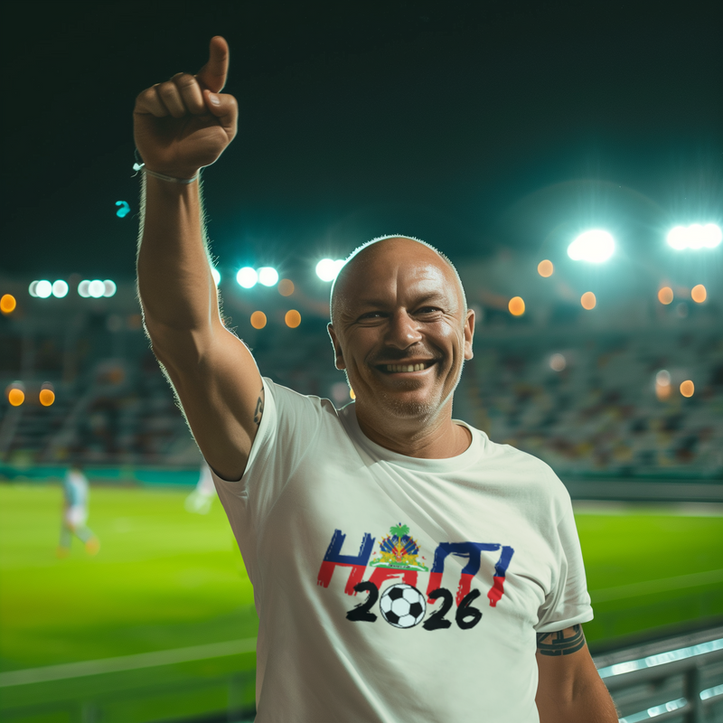 🇭🇹⚽ HAITI 2026 – National Football Pride | DTF Transfer FT1075