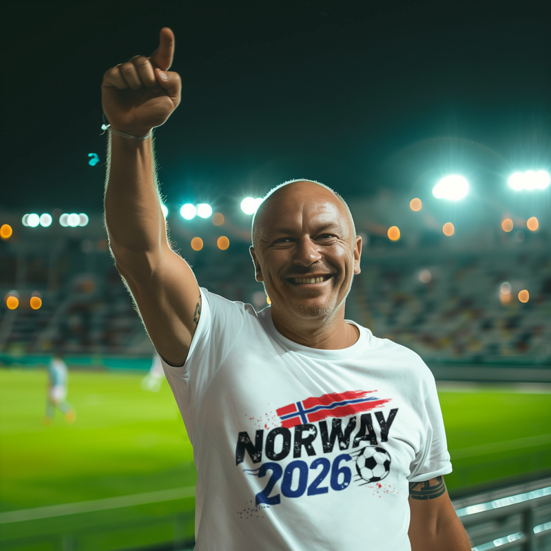 🇳🇴⚽ NORWAY 2026 – National Pride Football | DTF Transfer FT1068