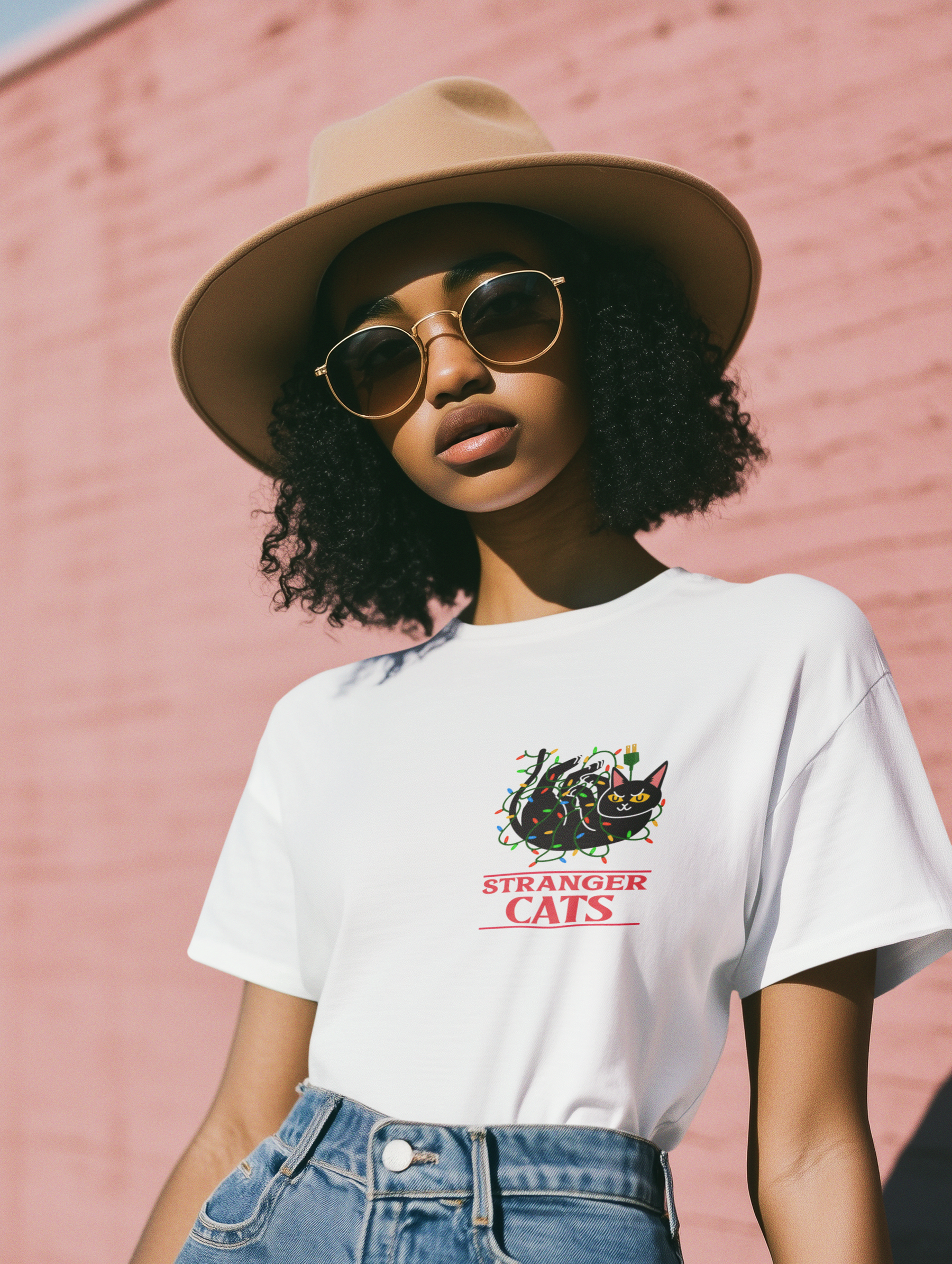 🎄🐈 Stranger Cats – Bold Holiday Chaos | DTF Transfer FT664