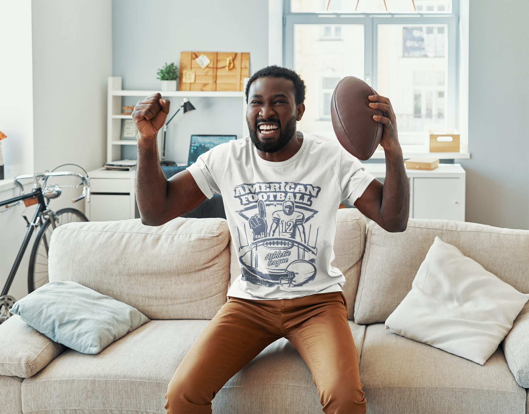 American Football – Athletic League Graphic Design DTF Transfer FT1208