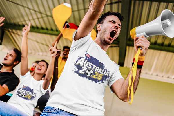 ⚽🔥 Australia 2026 – Soccer Fan Style  DTF Transfer FT1186