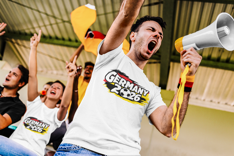 ⚽🔥 Germany 2026 – Soccer Fan Style  DTF Transfer FT1198