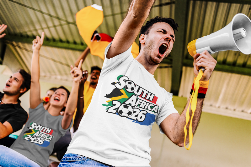 ⚽🔥 South Africa 2026 – Soccer Fan Style  DTF Transfer FT1199